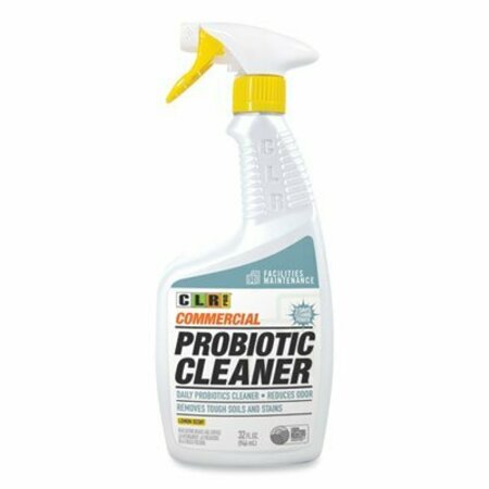 JELMAR Commercial Probiotic Cleaner, Lemon Scent, 32 Oz Spray Bottle, 6PK FMCPC326PRO